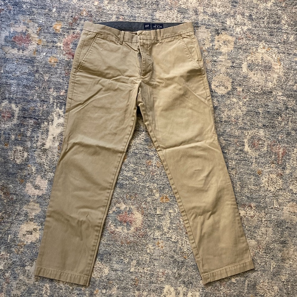 GAP slim fit khaki. 32x30